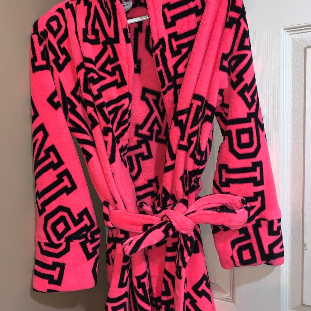 PINK bathrobe